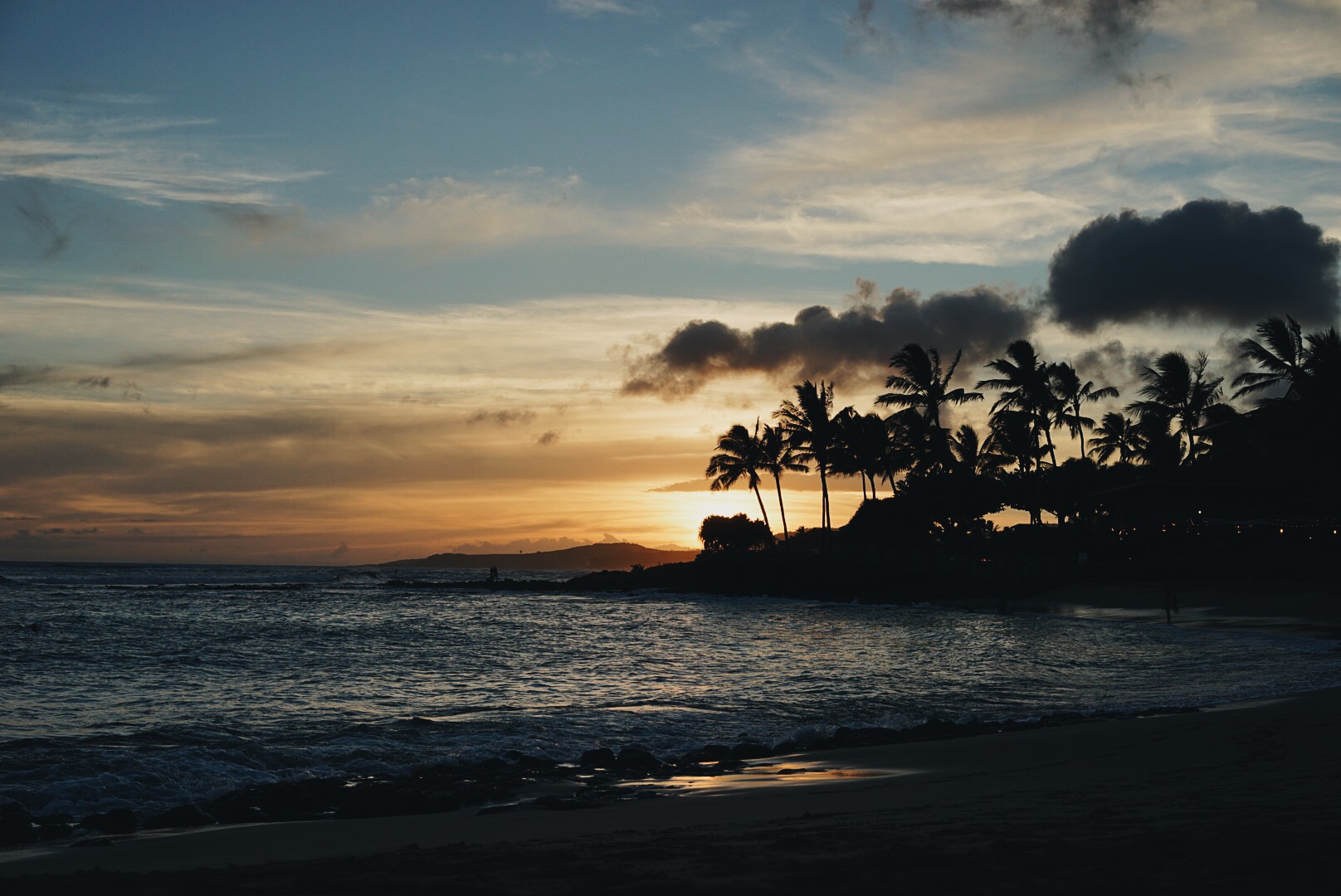 Sunsets on the south shore of Kauai are to die for. 