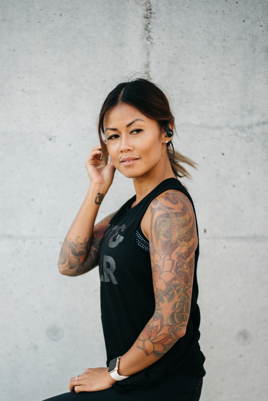 tank: R un Fever Tank sports bra: Fly Girl Crop