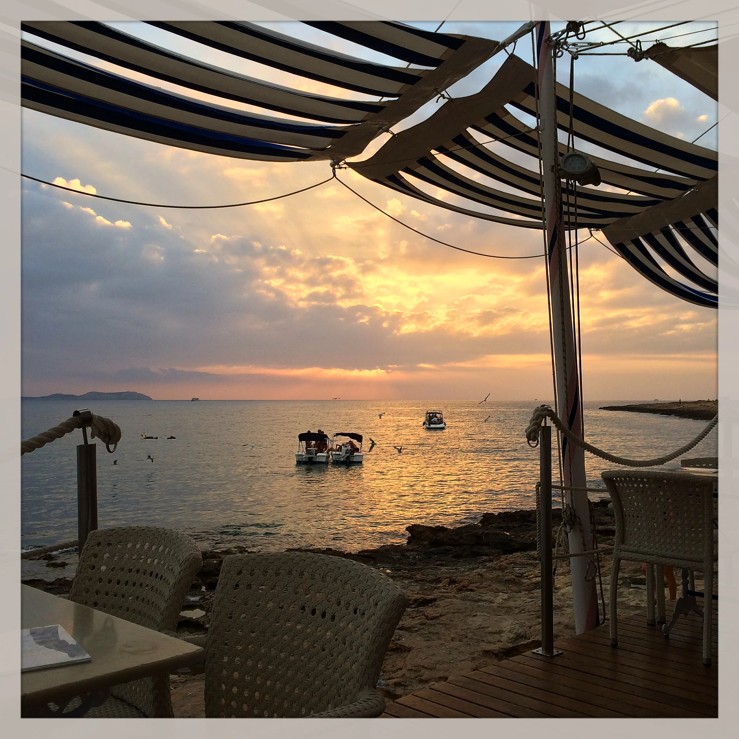 Sunset at Cafe Del Mar