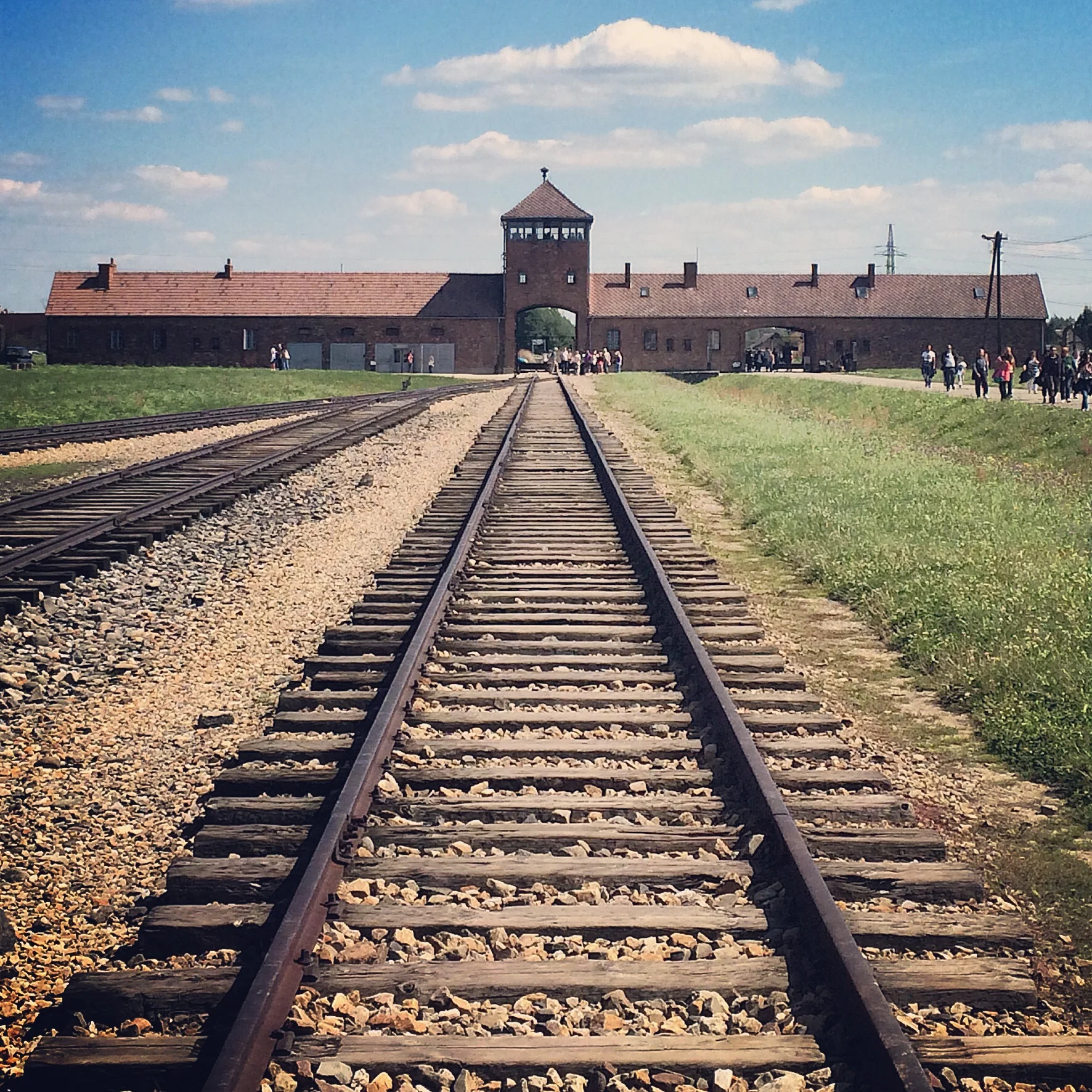 A Solemn Walk through Auschwitz