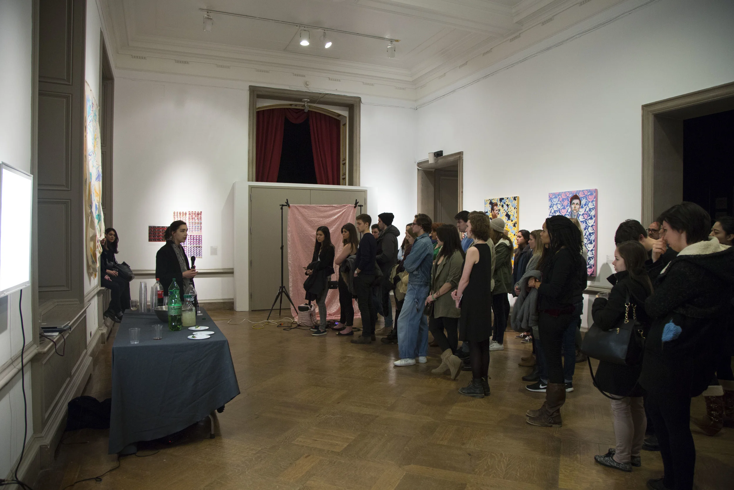 "Generation Queer" opening reception on February 5th, 2015.