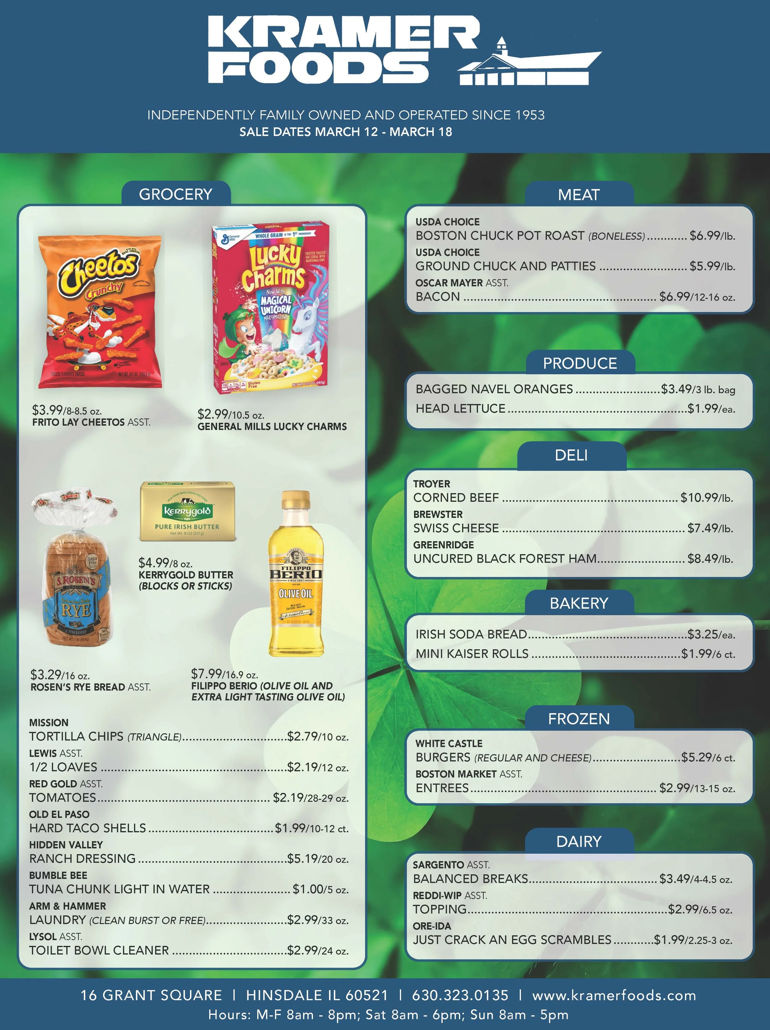 image of our sale ad, call with any questions 630-323-0135