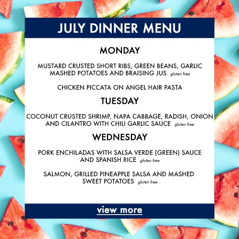 preview image of our july deli menu, call us at 630-323-0135 with any questions
