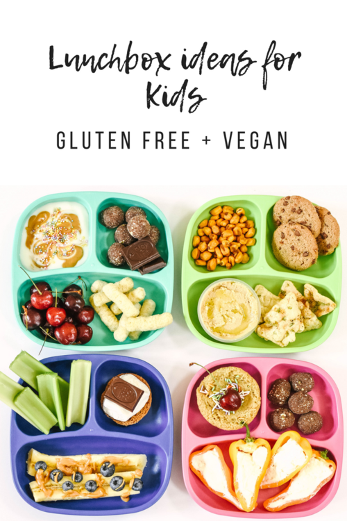 Gluten Free + Vegan Lunchbox Ideas 4 Ways with Enjoy Life Foods ...