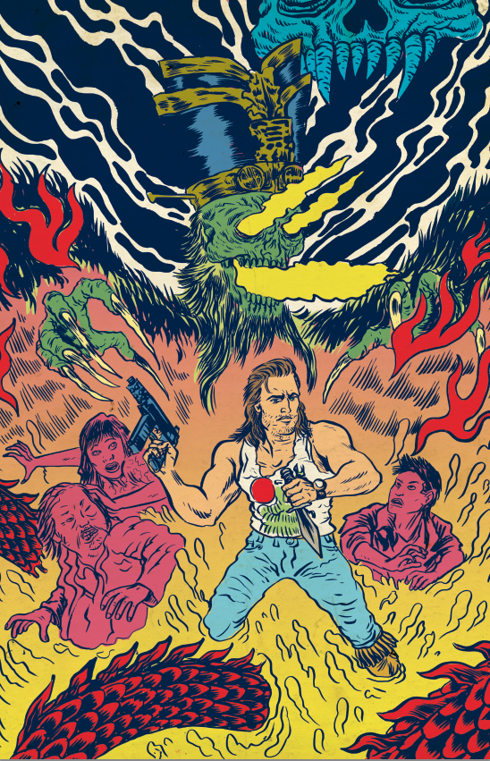Big Trouble in Little China cover for BOOM! Studios