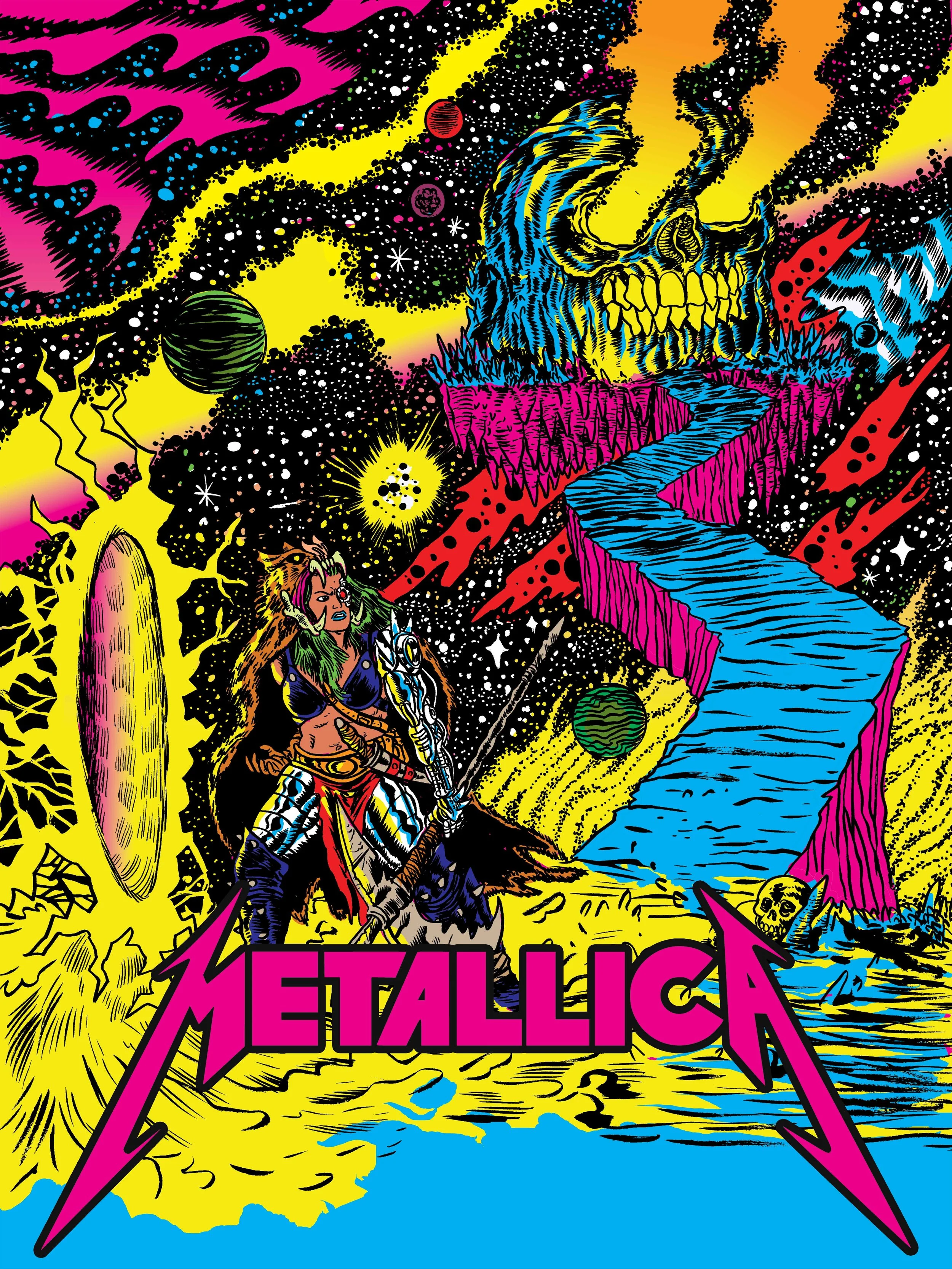 METALLICA 2017 tour poster
