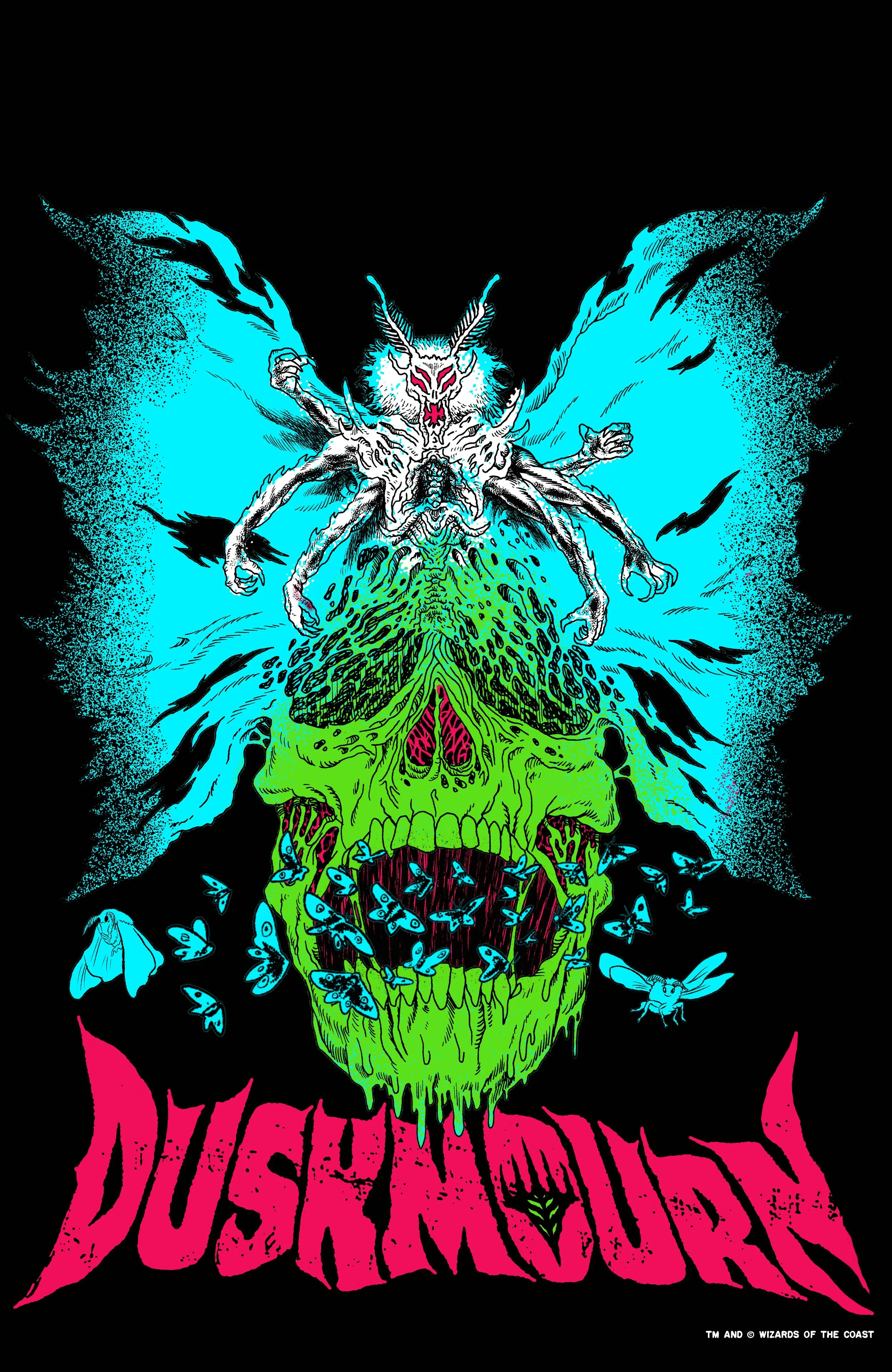 T shirt design for Wizards of the Coast