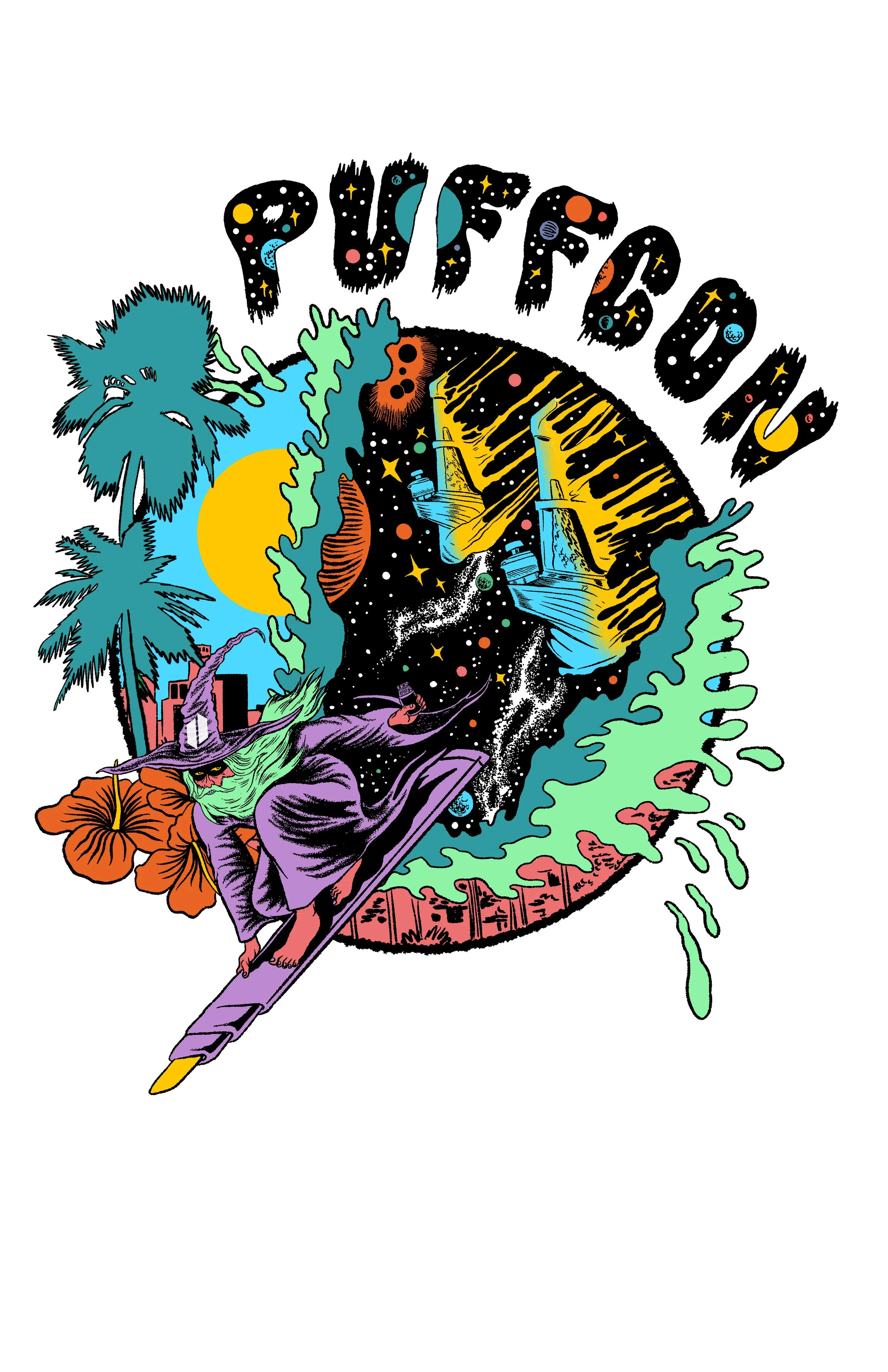 puffcon t shirt design