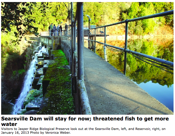 Stanford University identifies two ways to send water through, or around, the damPalo Alto Online / May 4, 2015The alternatives would also allow the university to continue to use water from the creeks. [...]&nbsp;"This recommendation creates a new p…