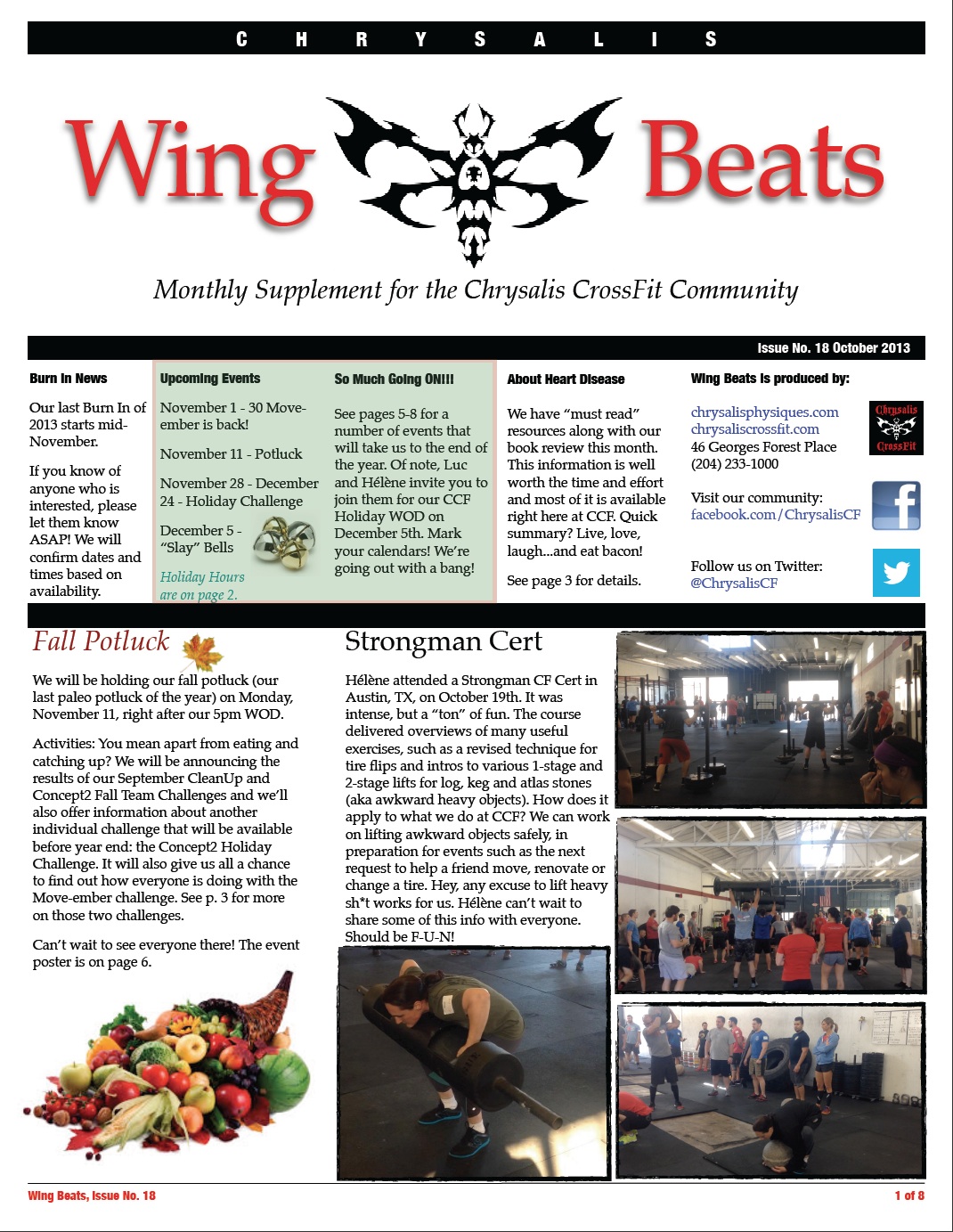 WingBeats Issue #18 - October 2013