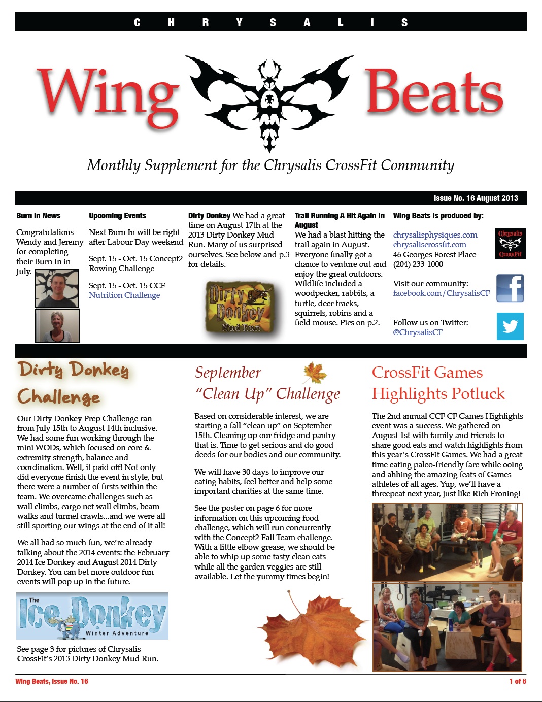 WingBeats Issue #16 - August 2013