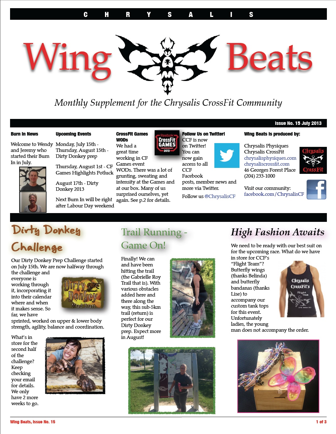 WingBeats Issue #15 - July 2013