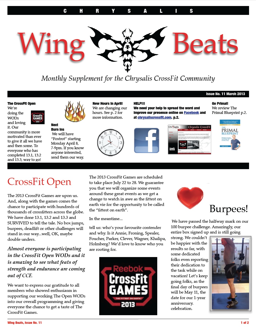 WingBeats Issue #11 - March 2012