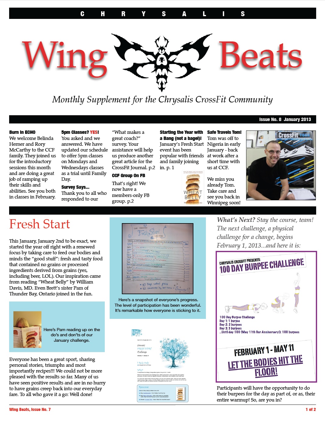 WingBeats Issue #9 - January 2013