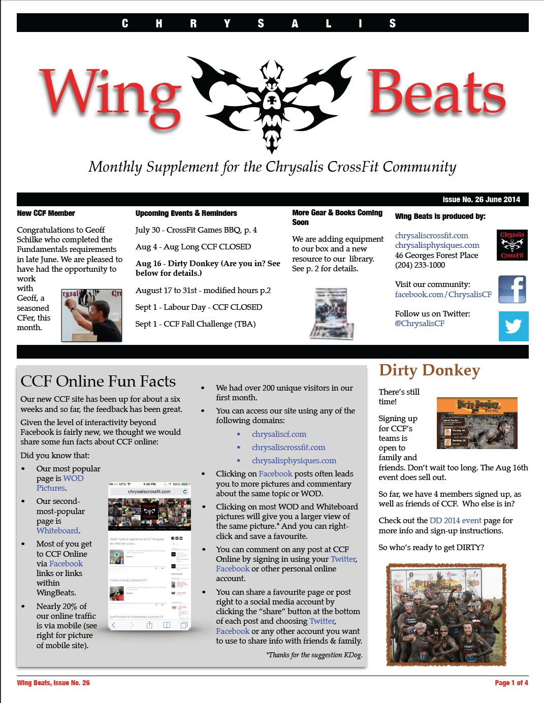 WingBeats Issue #26 - June 2014
