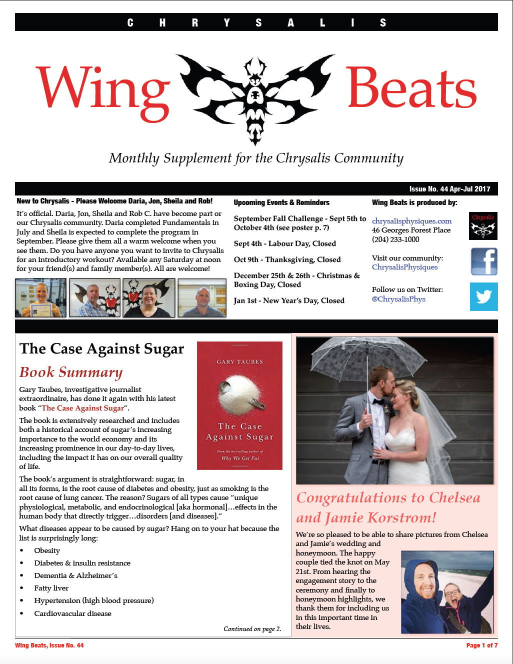 WingBeats Issue #44 - AprJul 2017 - part 1