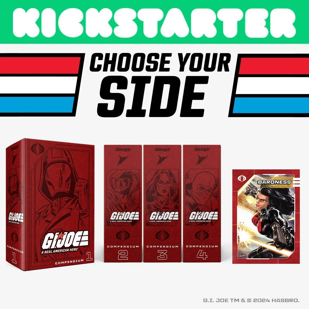 G.I. Joe: A Real American Hero Compendium Set - Live on Kickstarter!