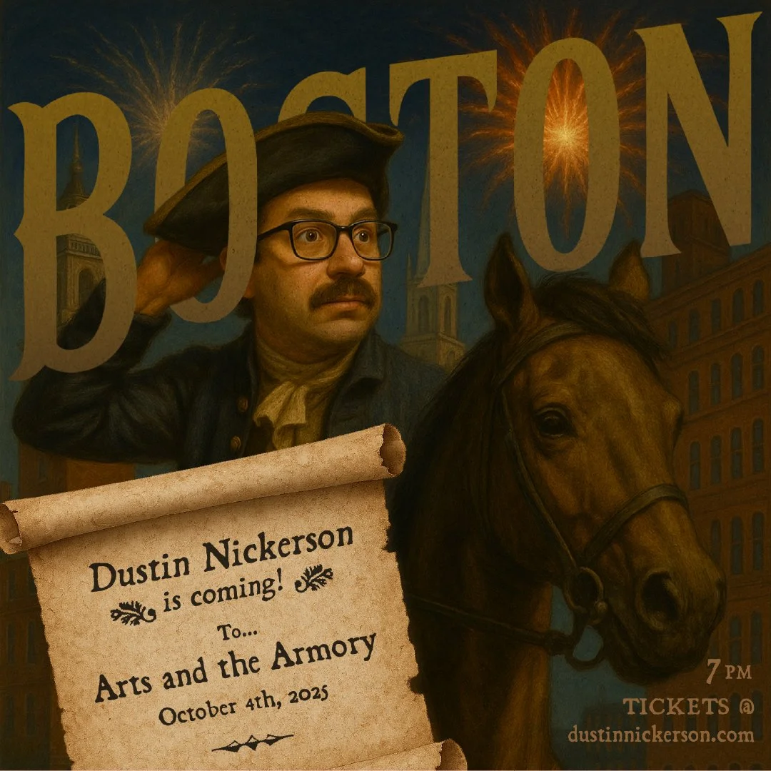 Sat 10/4 - Dustin Nickerson at Arts at The Armory