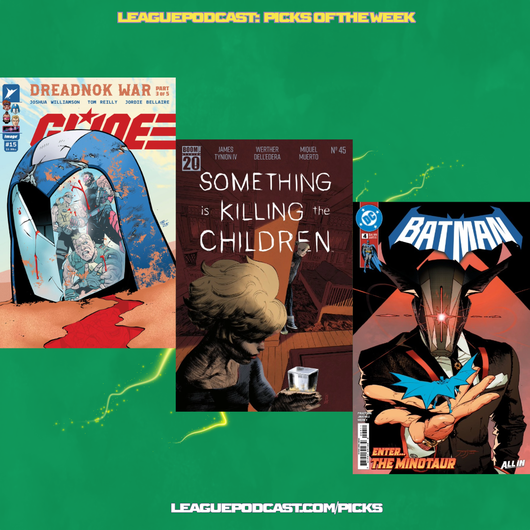 League Podcast Comic Book Picks of the Week for December 3, 2025