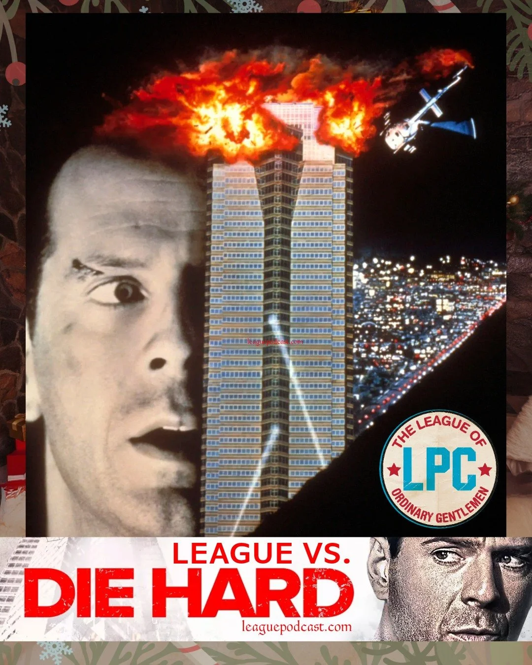 Answering the age old question with our latest LEAGUE VS. DIE HARD episode! 🎄🏢💥

Now Streaming.

PLUS! Don't miss the NAUGHTY AND NICE Double Feature
HOME ALONE and DIE HARD tomorrow night at Arts at The Armory!
Enter to win a pair of tickets! - l