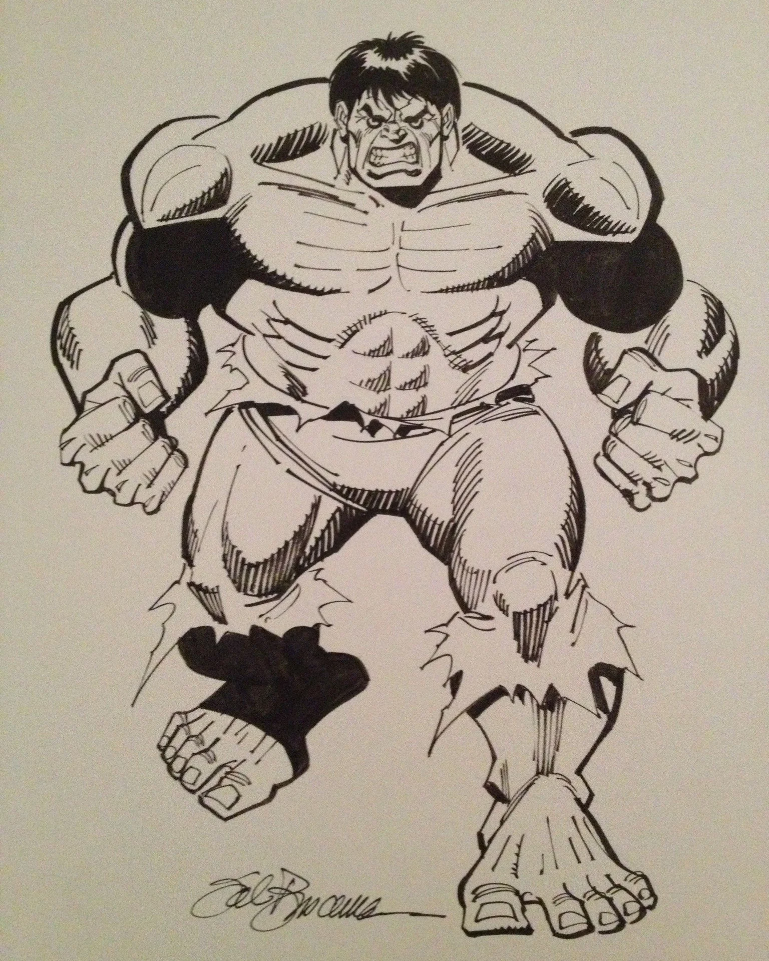 Hulk. 
Sal Buscema (January 26, 1936 &mdash; January 24, 2026).