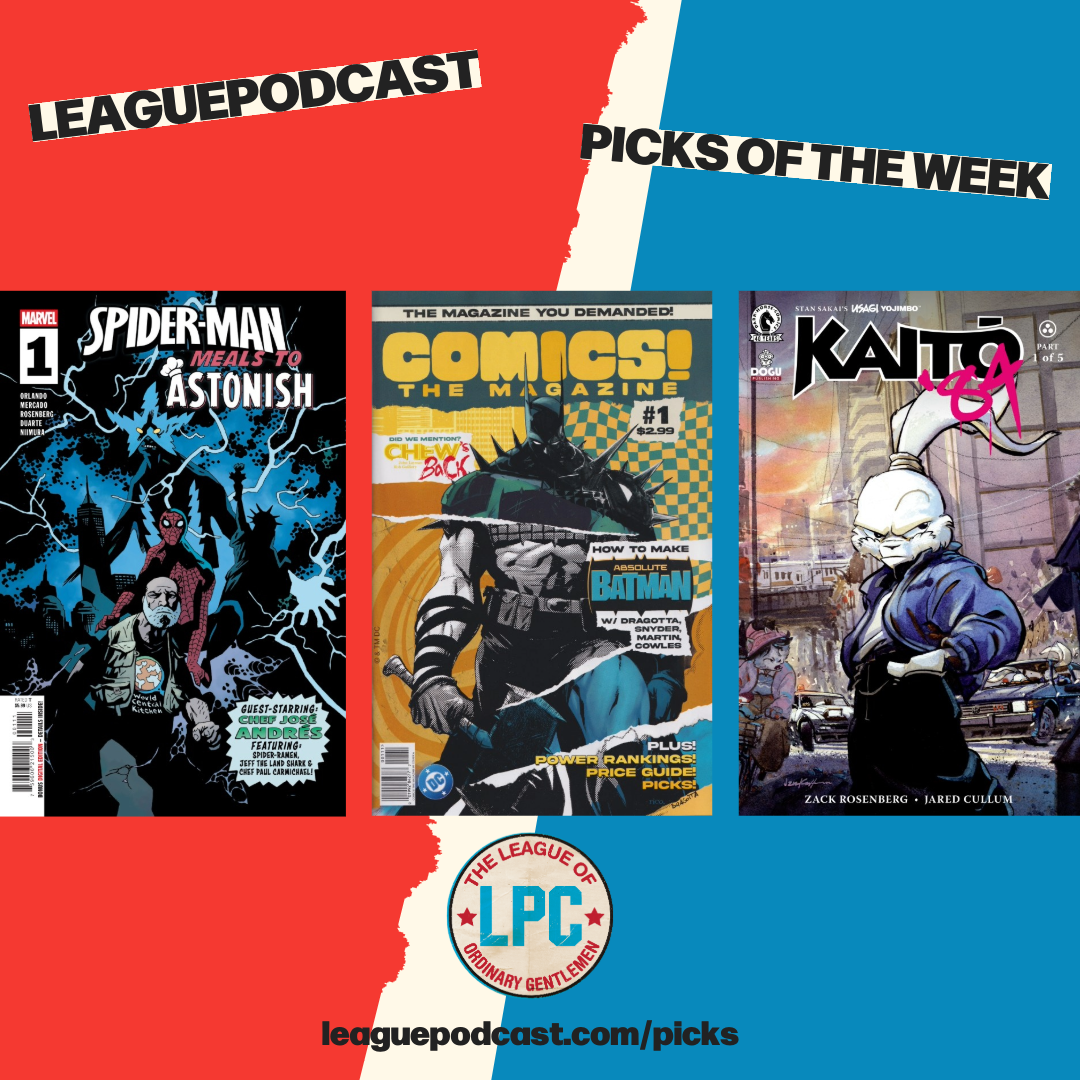 League Podcast Comic Book Picks of the Week for Wednesday, March 4, 2026