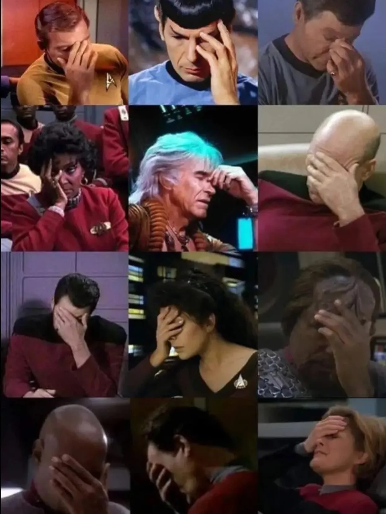 When we turn the camera on during our podcasts it looks like this. LeaguePodcast.com/startrek 🖖