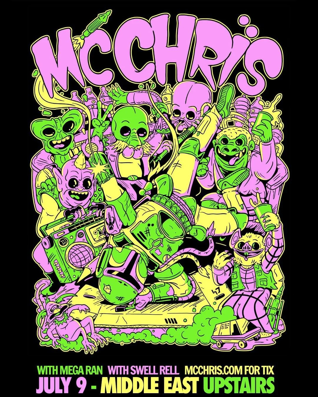 May The 4th Be With You!

get your tickets to @_mcchris celebrating 25 years with special guests @mega_ran and @its_swell_rell 

at @mideastclub on July 9th!

Tickets at mcchris.com and ticketweb - link in bio!