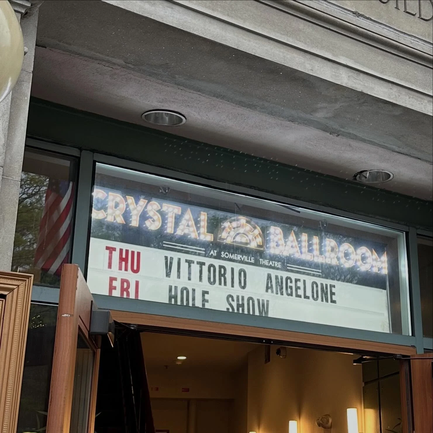 Sold out tonight with @vittorioangelone at @crystalballroomsomerville for @bbpshows!