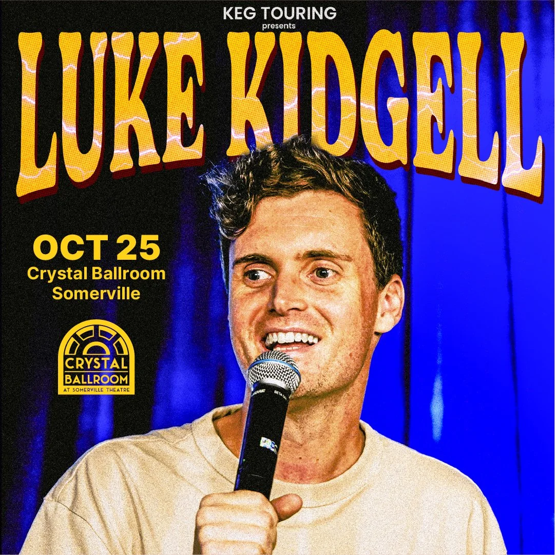 Sun 10/25 - Luke Kidgell: Live in the USA at Crystal Ballroom