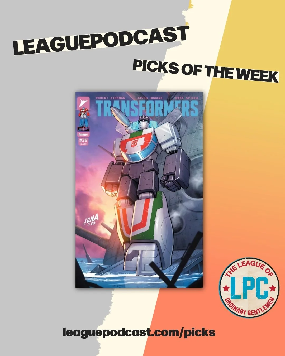 League Podcast Comic Book Picks of the Week for Wednesday, August 12, 2026:

⚡ QUEEN IN BLACK: THOR #1 &ndash; There's no "Imagined Slights" as Beta Ray Bill battles Hela and Thor faces Death Goddess in Queen in Black Thor #1!

🎀 HELLO KIT