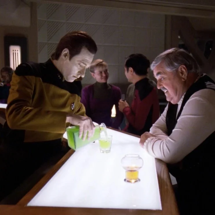 Before you go see a legacy artist with a much younger friend. #relics #eld #tng #tos #llap 🖖