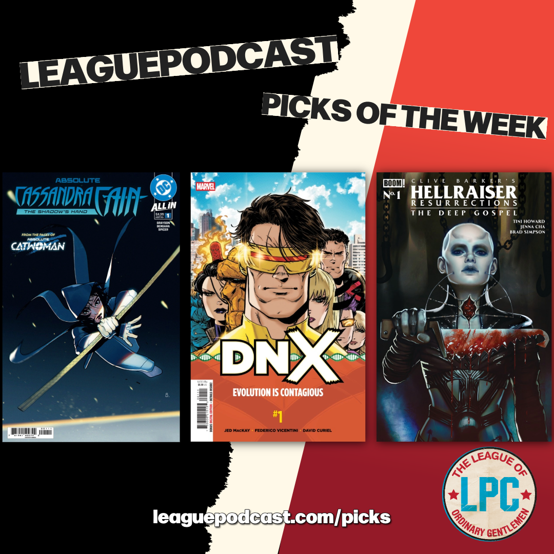 League Podcast Comic Book Picks of the Week for Wednesday, September 16, 2026