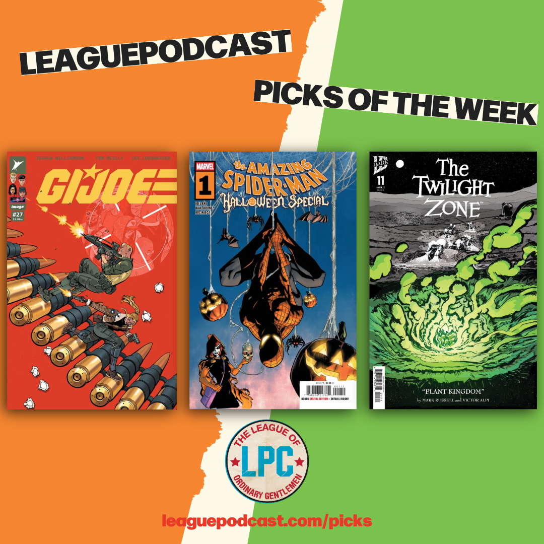 League Podcast Comic Book Picks of the Week for Wednesday, October 21, 2026