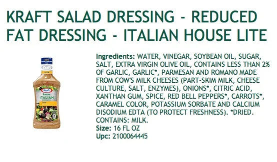 Italian dressing