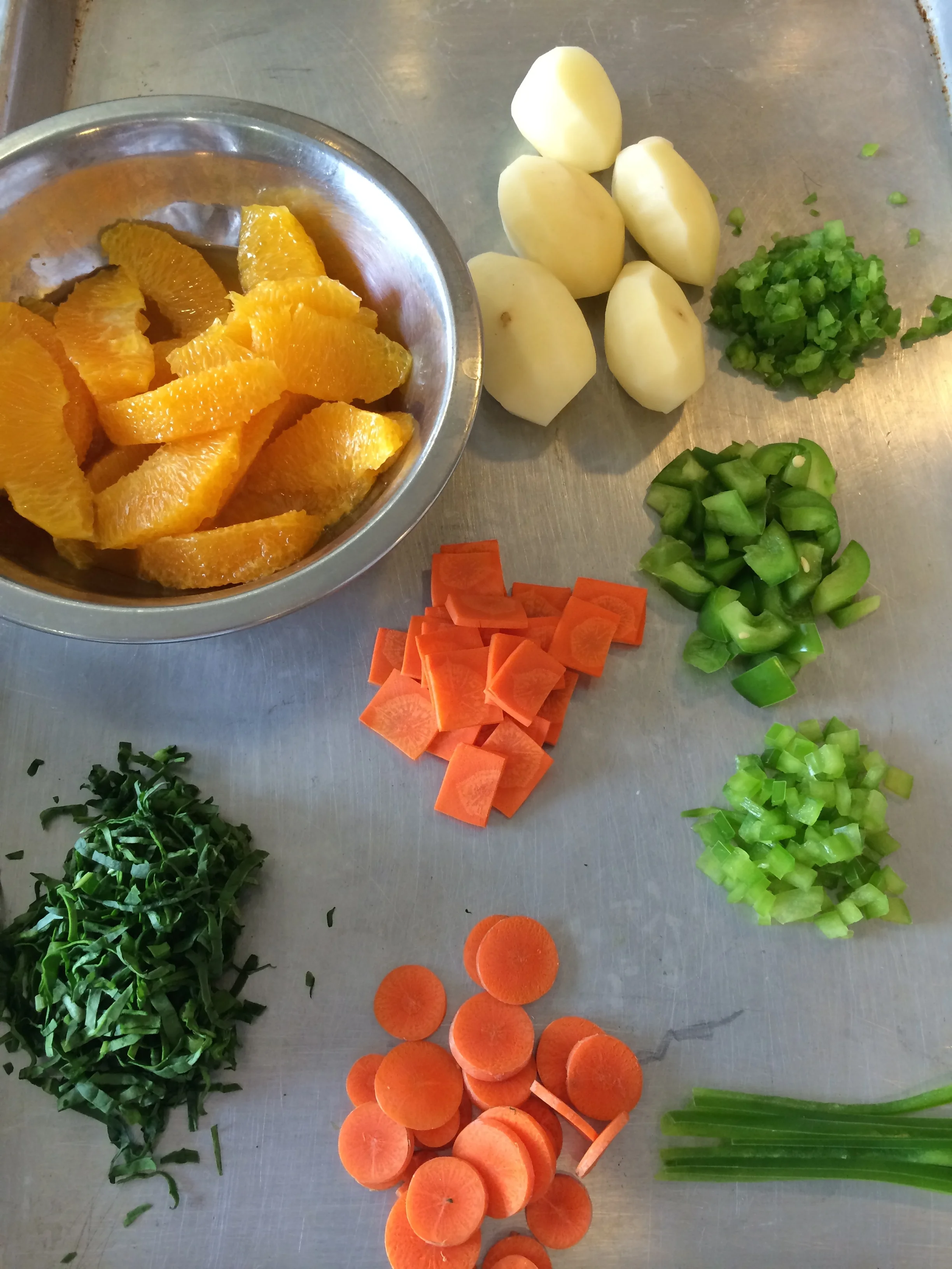 Advanced knife cuts