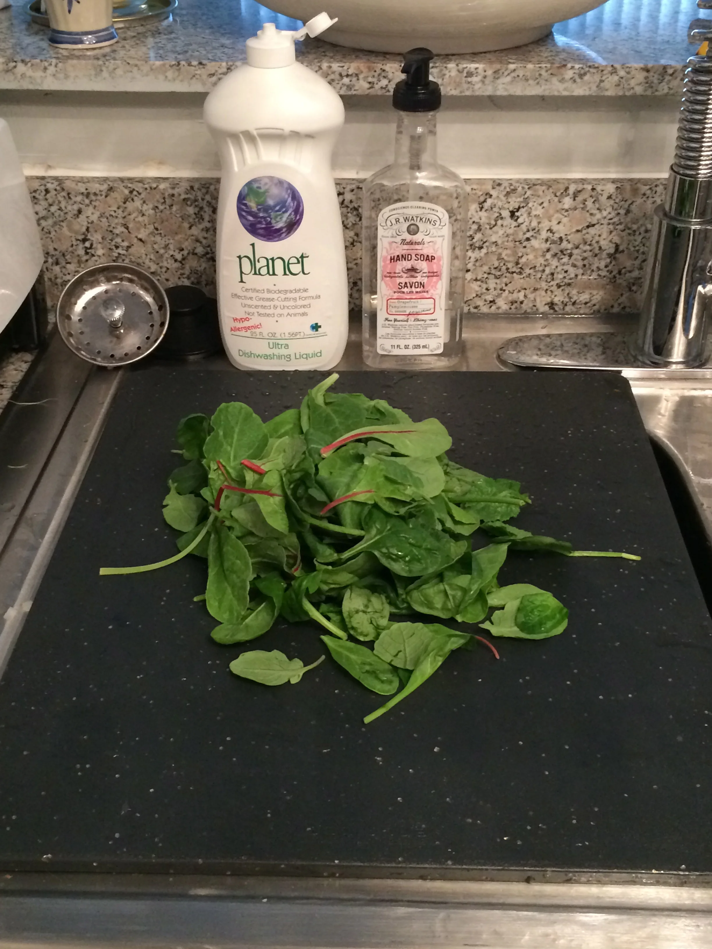 Oversink cutting board