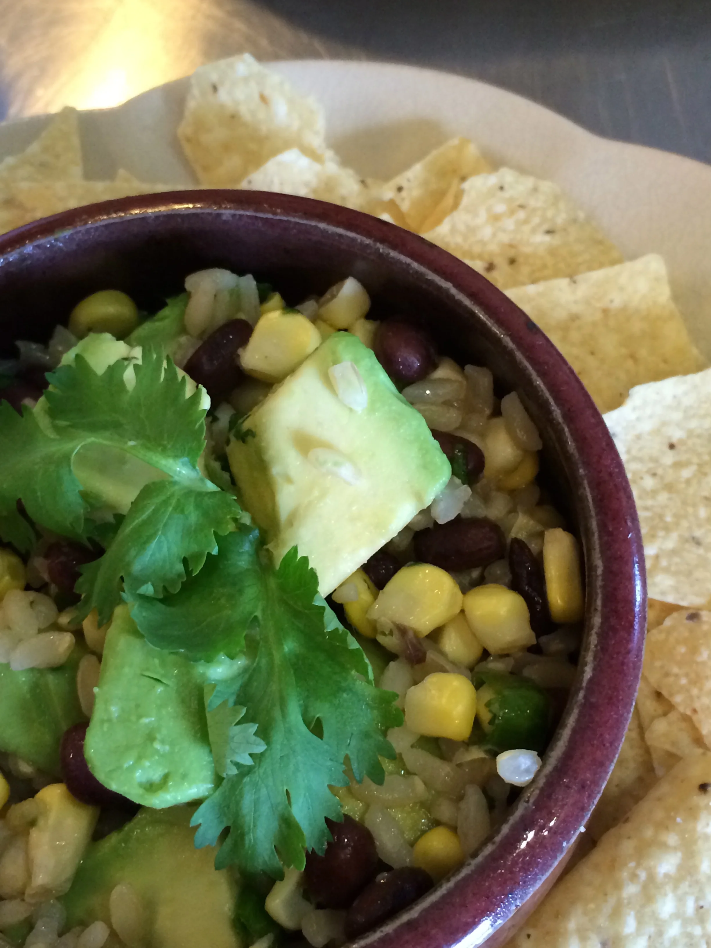 Brown Rice and Black Bean Salad