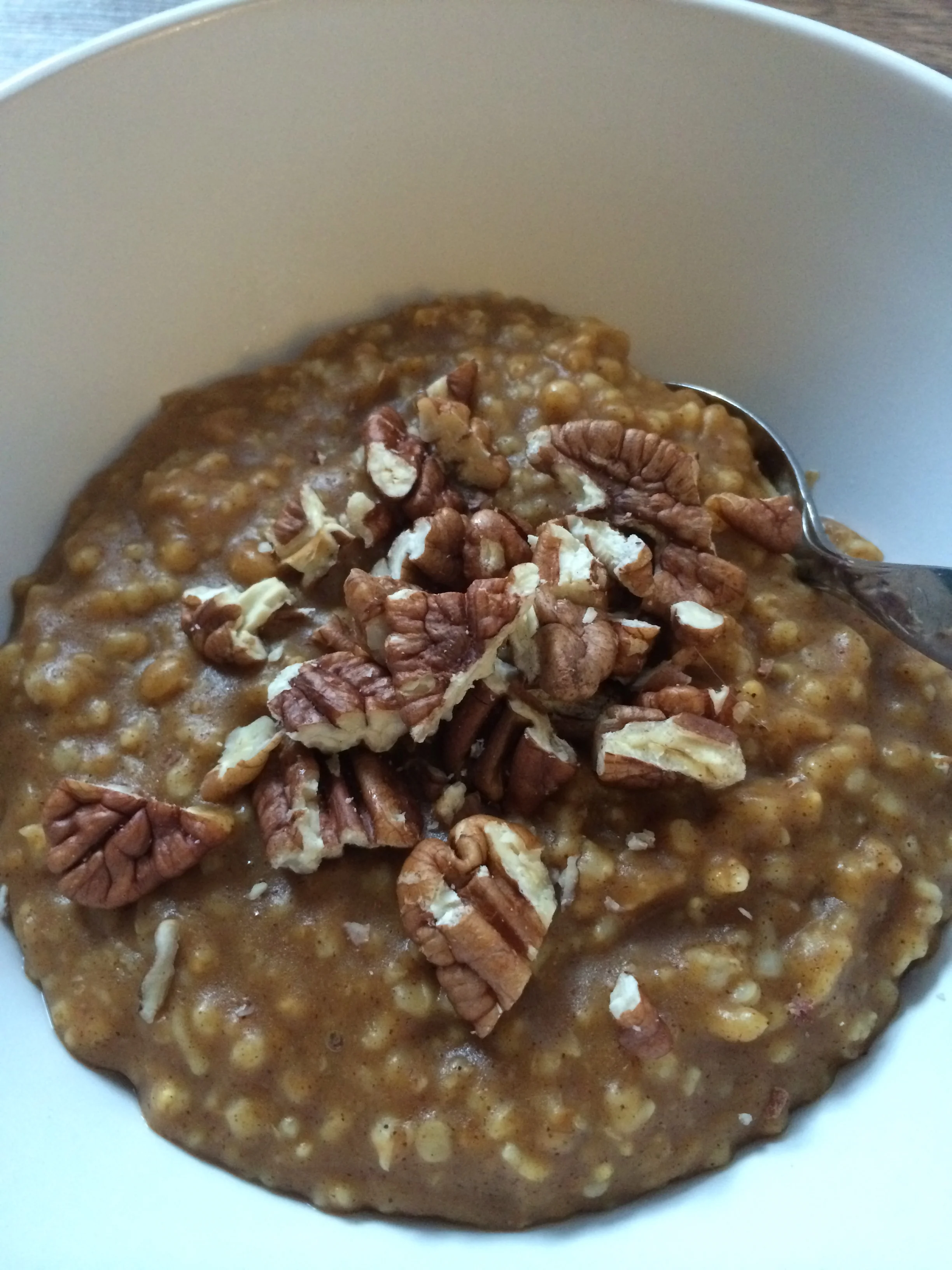 Quick Pumpkin Steel Cut Oats