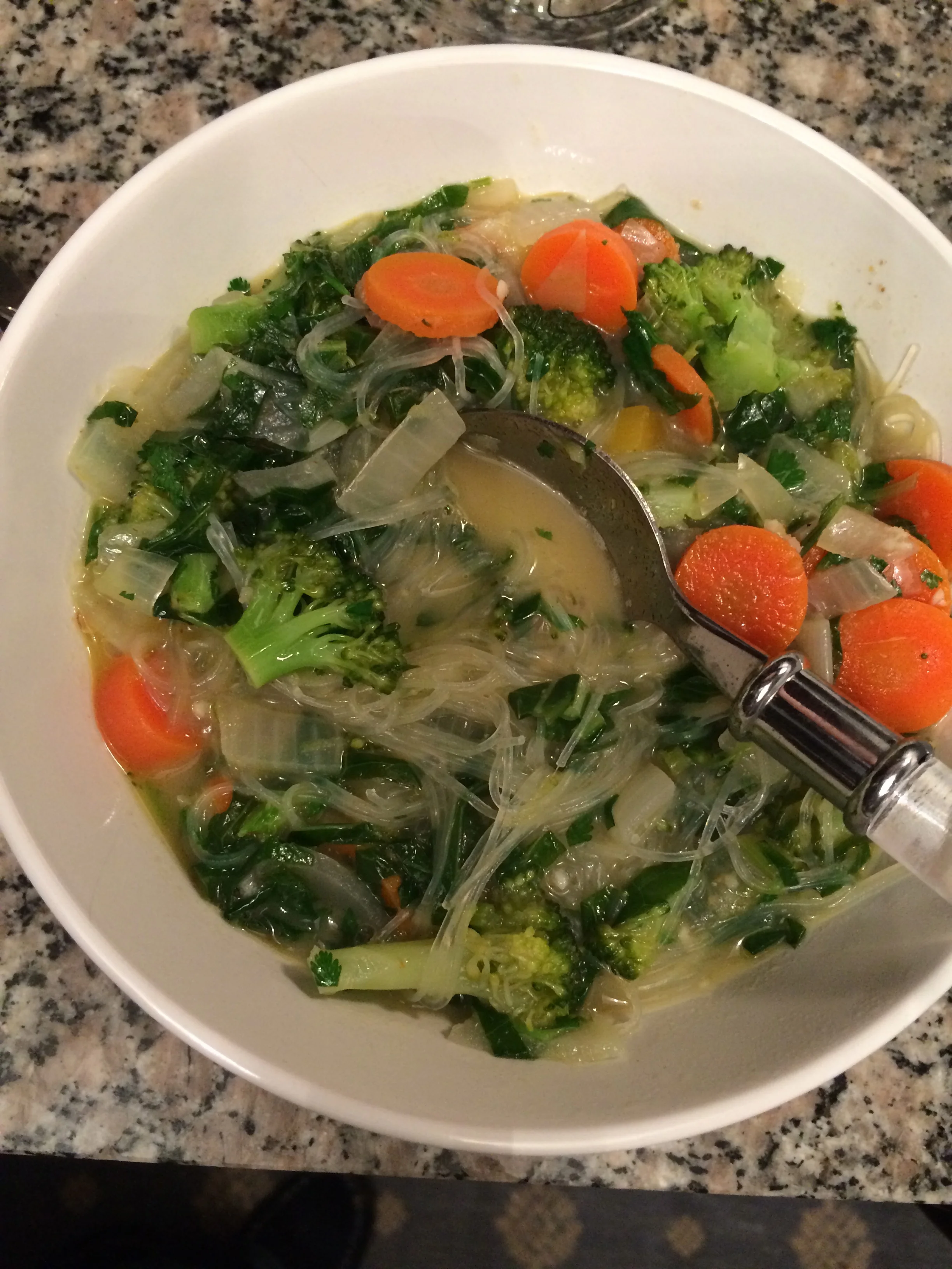 Yellow Curry Vegetable Soup