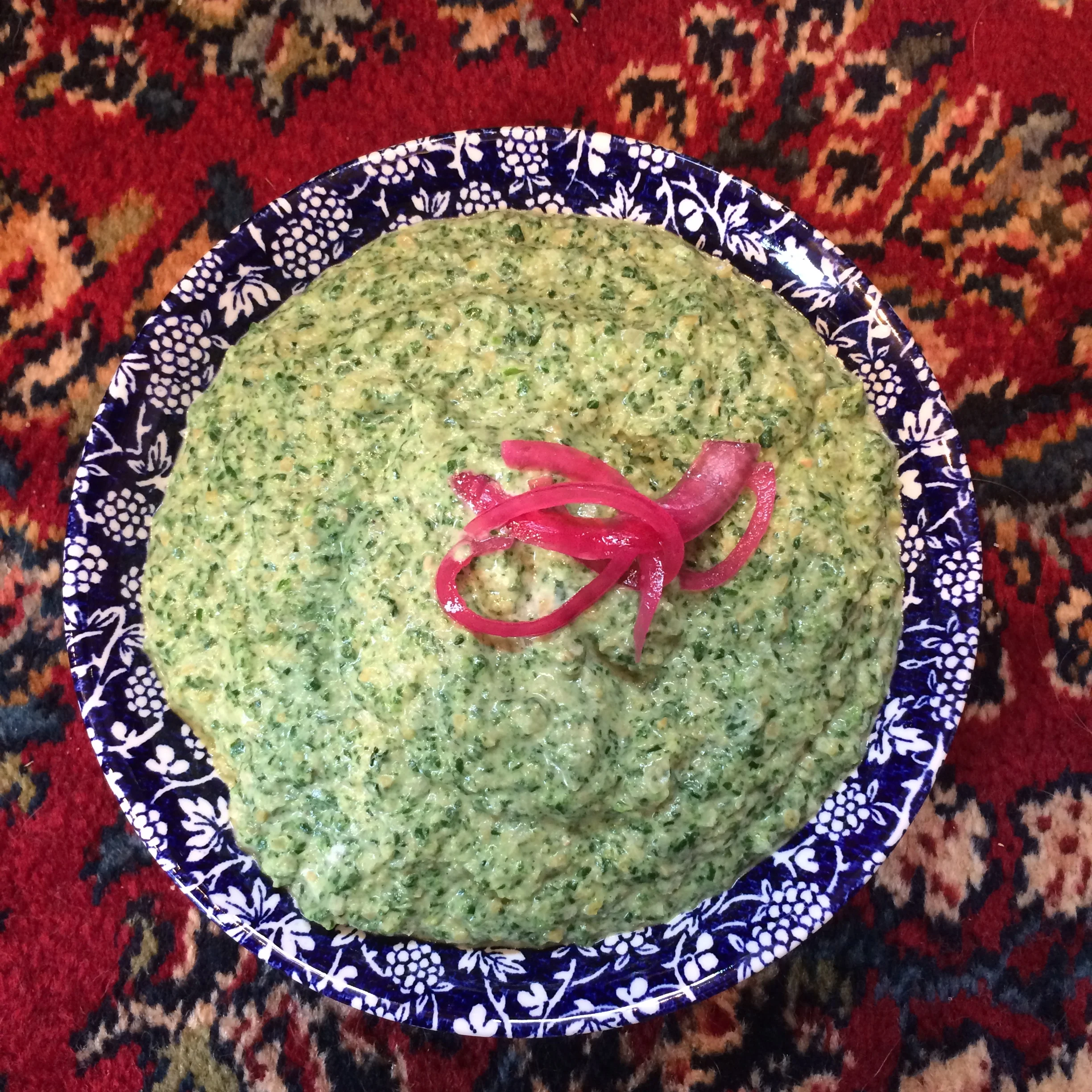 Warm spinach dip