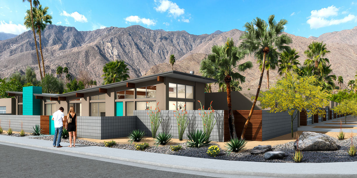 Palm Springs Modern Homes.