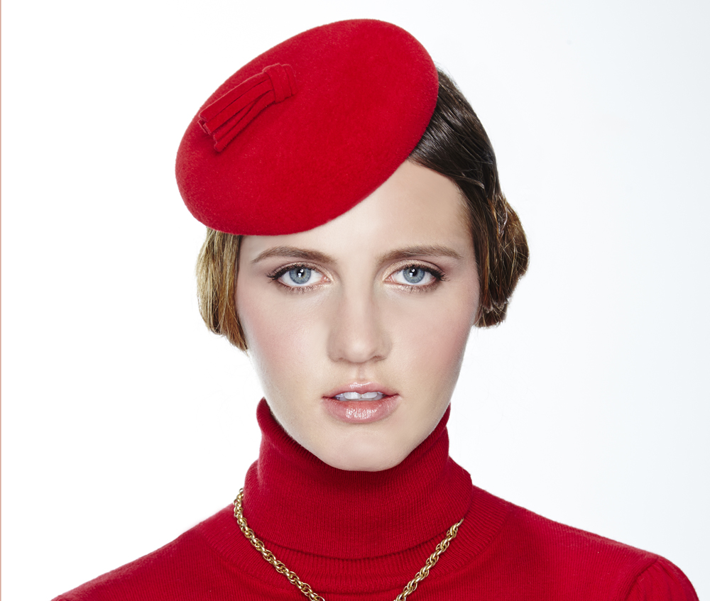 "The Classics" Mini Beret Red