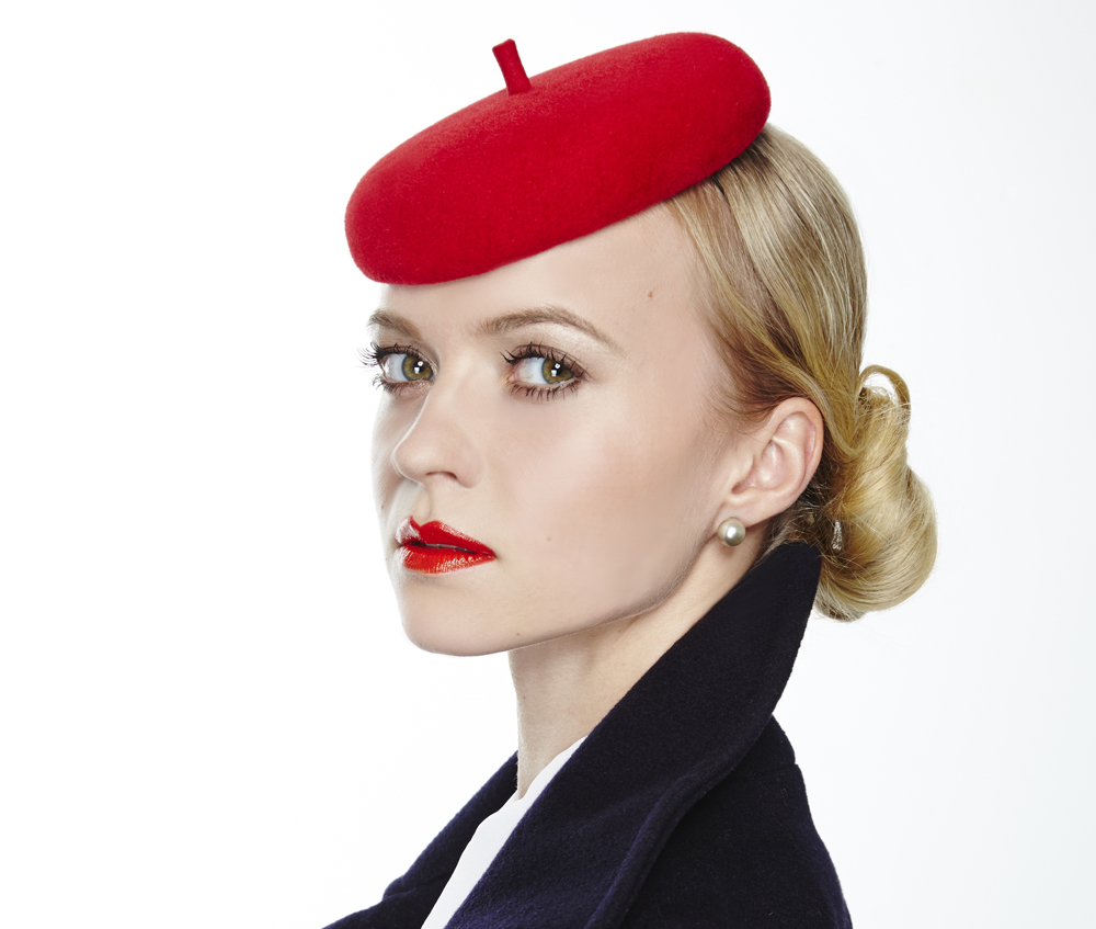 "The Classics" Mini Beret Red