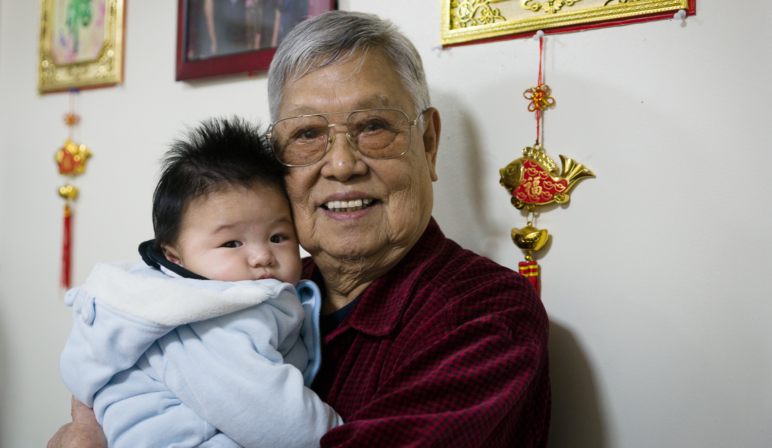 Grandpa Guan and Phil. Rest in peace, my beloved grand-daddy. 