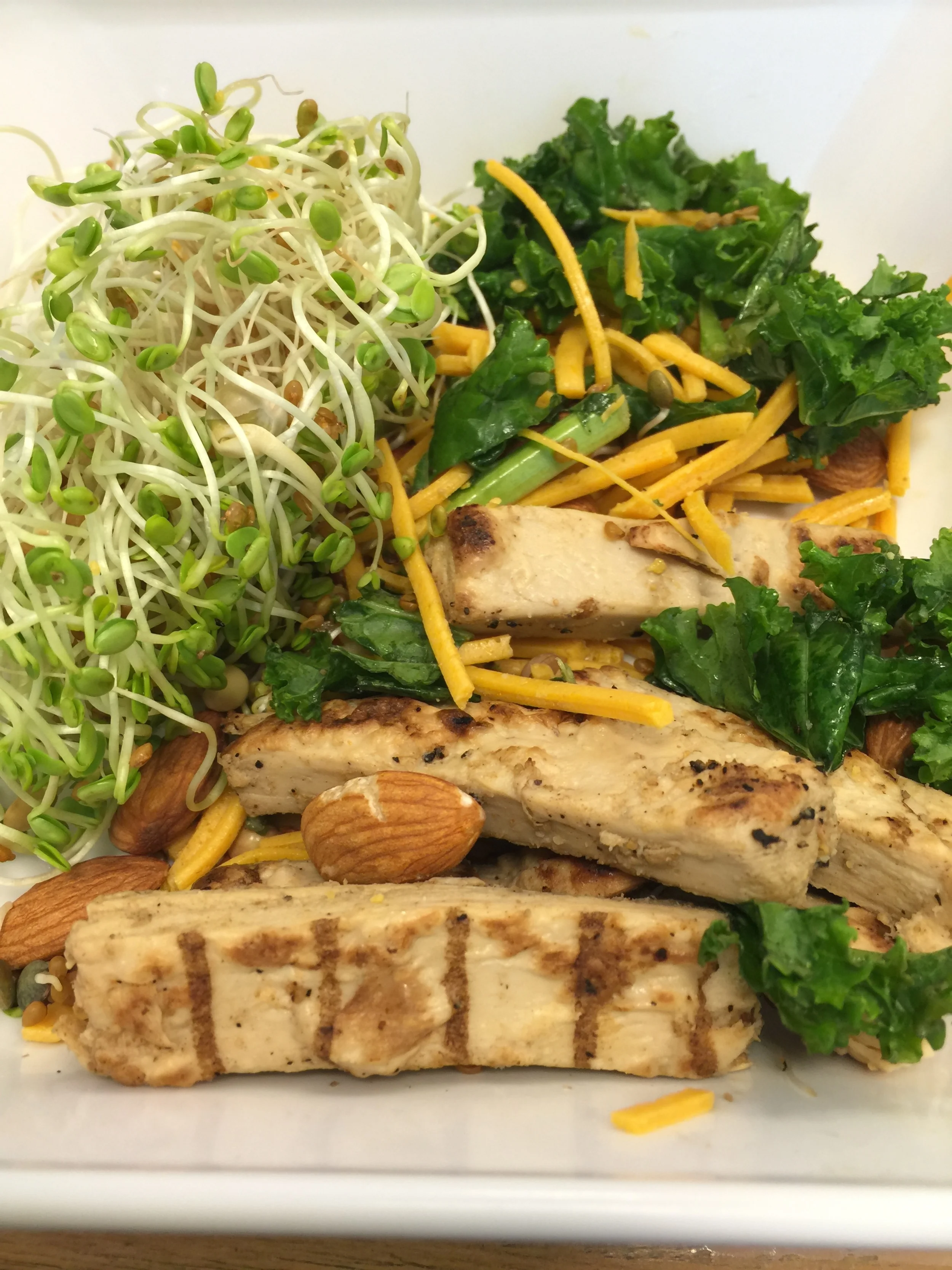 Can you believe that this salad is 100% plant-based???