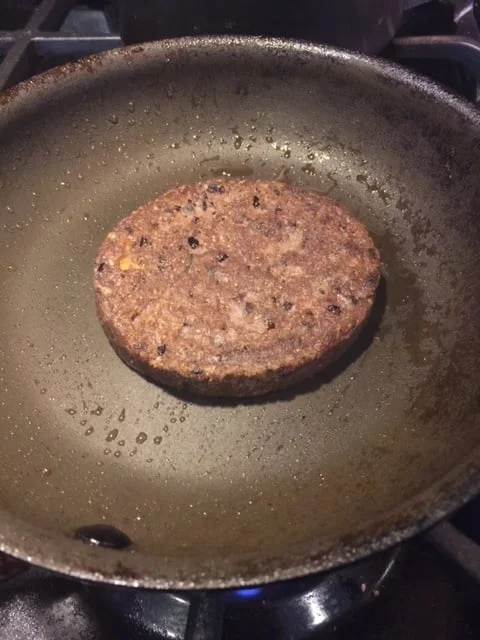 Just oil and a frying pan!