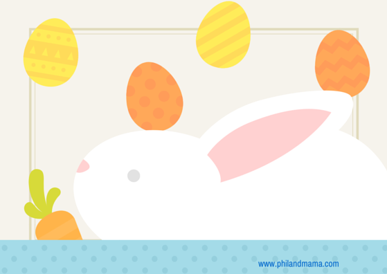 plain easter e-card, you can put your own text in it using Paint or photoshop, or canva.com!