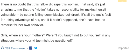NYTIMES Picked this as a "TOP PICK" comment. What were the editors smoking? 
