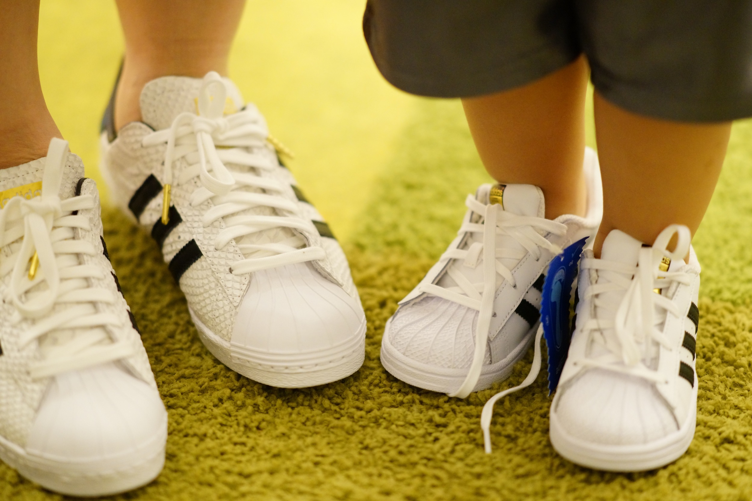 Sprout Lion finished 100% Honest Review: Toddler Adidas Superstar I and Women's Adidas MI  SUPERSTAR Shoes — Phil and Mama